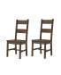Фото #1 товара Bellino Dining Side Chairs Rustic (Set of 2)