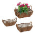 Фото #1 товара Горшки для цветов Relaxdays Blumenkasten Balkon 3er Set