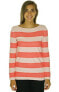 Фото #2 товара Tommy Hilfiger Women's Long Sleeve Striped Sweater Pink M
