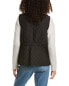 Фото #2 товара Jones New York Diamond Quilt Patch Pocket Vest Women's Black Xs