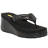 Фото #2 товара Volatile Frappachino Croc Platform Womens Black Casual Sandals PV103-002