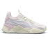 Puma RsX Lndscp Altiplano Lace Up Womens Pink, Purple, White Sneakers Casual Sh