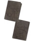 ფოტო #5 პროდუქტის Men's Leather RFID Extra-Capacity Trifold