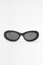 Фото #8 товара Солнцезащитные очки в оправе из ацетата с волнистыми дужками ZARA