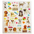 Фото #1 товара Набор наклеек для детского творчества GLOBAL GIFT Classy с блестками "Собачки"