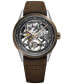 Фото #1 товара Наручные часы Bulova Precisionist Brown Leather 44.7x46.8mm - Special Edition
