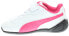 Фото #4 товара Puma Tune Cat 3 V Lace Up Infant Girls White Sneakers Casual Shoes 361209-04