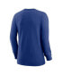 ფოტო #4 პროდუქტის Women's Royal Chicago Cubs Authentic Collection Legend Performance Long Sleeve T-shirt