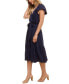 ფოტო #2 პროდუქტის Women's Solid Matte Jersey Dress