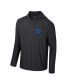 Фото #4 товара Men's Duke Blue Devils Cloud Jersey Raglan Long Sleeve Hoodie T-shirt