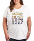 ფოტო #1 პროდუქტის Trendy Plus Size Peanuts Graphic T-shirt