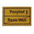 Фото #1 товара Fußmatte 'Ponyhof' Kokos 40x60 cm