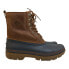 Фото #2 товара Sperry Men's Waterproof Ice Bay Flannel Lined Thinsulate Boot (Navy/Tan, 8M)