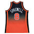 Фото #2 товара Mitchell & Ness Fadeaway Swingman V Neck Athletic Tank Top Jersey 199899 Mens Si