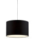 Фото #2 товара LED Pendelleuchte dimmbar Stoff Schwarz