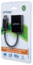 Фото #8 товара Разветвитель DisplayPort 1.2 на 2 порта с функцией MST - 4K@30Hz - питание через USB-A - функция видеостены - черный - гарантия 3 года - упаковка блистер - DisplayPort - 2x DisplayPort - 3840 x 2160 пикселей - черный - пластик - 4K Ultra HD - Manhattan