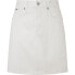 PEPE JEANS Mini Coated High Waist Skirt