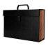 Фото #1 товара LIDERPAPEL Briefcase with gusset and lined cardboard handle 19 departments 255x390x120 mm