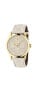 ფოტო #1 პროდუქტის Unisex Swiss G-Timeless Mystic White Leather Strap Watch 38mm