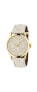 ფოტო #1 პროდუქტის Unisex Swiss G-Timeless Mystic White Leather Strap Watch 38mm