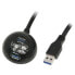 LogiLink CU0035 - USB 3.2 Gen 1 (3.1 Gen 1) Type-A - 5000 Mbit/s