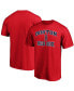 Men's Red Boston Red Sox Heart Soul T-shirt