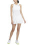 NIKE 300012 Women Court Dri-Fit Advantage Dress in White/Black, Size X-Small