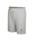 Men's Heather Gray Distressed NC State Wolfpack Love To Hear This Terry Shorts