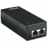 Фото #6 товара Intellinet Power over Ethernet (PoE) Injector - 1 Port - 48 V DC - IEEE 802.3af Compliant (Euro 2-pin plug) - Fast Ethernet - 10,100 Mbit/s - IEEE 802.3 - IEEE 802.3af - IEEE 802.3u - Cat5 - Black - SCP
