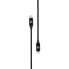 Фото #2 товара Кабель USB C - Lightning OUR PURE PLANET 1.2 м черный 1.2 м/4 фута - мужской - мужской