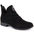 Фото #1 товара Suede low-heeled ankle boots Jezzi W JEZ426A, black