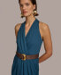 ფოტო #5 პროდუქტის Donna Karan Women's Belted Sheath Dress