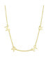 Фото #1 товара Unwritten gold Flash Plated "Mama" Station Pendant Necklace