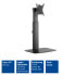 Фото #3 товара ACT Free standing gas spring monitor arm office - Freestanding - 7 kg - 25.4 cm (10") - 81.3 cm (32") - 100 x 100 mm - Black