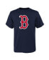 ფოტო #1 პროდუქტის Big Boys and Girls Navy Boston Red Sox Logo Primary Team T-shirt