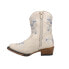 Фото #6 товара Roper Riley Floral Snip Toe Cowboy Toddler Girls Off White Casual Boots 09-017-