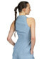 ფოტო #4 პროდუქტის Michael Kors Women's Sleeveless Button-Front Collared Top