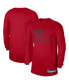 Фото #1 товара Men's and Women's Red Toronto Raptors 2023/24 Legend On-Court Practice Long Sleeve T-shirt