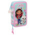 Фото #2 товара SAFTA Gabby´S Dollhouse Double Filled Pencil Case 28 pieces