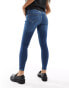 River Island petite sculpt jeans in mid-blue Голубой, 32 - фото #2