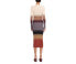 Фото #2 товара STAUD Womens Striped Midi Sweaterdress Multi Size XL