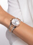 Фото #4 товара Наручные часы Diesel мужские Chronograph Iridescent Crystal Mega Chief Black Ion-Plated Stainless Steel Bracelet Watch 59x51mm DZ4318.