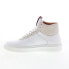 Bruno Magli Festa BM1FSTG1 Mens White Leather Lifestyle Sneakers Shoes