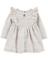 Фото #10 товара Baby Long-Sleeve Sweater Dress 6M