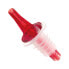 Фото #2 товара Дозатор для бутылок Hendi 599419, набор из 4 шт., красный