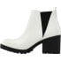 Фото #3 товара Dirty Laundry Lisbon Croc Print Platform Booties Womens White Casual Boots LISBO
