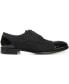 Фото #6 товара Men's Jack Handcrafted Leather, Velvet and Wool Dress Shoes