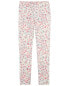 Фото #9 товара Kid Floral Print Stretch Leggings 4