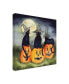 Фото #2 товара Kathleen Parr McKenna Haunting Halloween Night II No Border Canvas Art - 19.5" x 26"