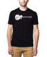 Фото #1 товара Men's Premium Word Art T-Shirt - Don't Stop Believin